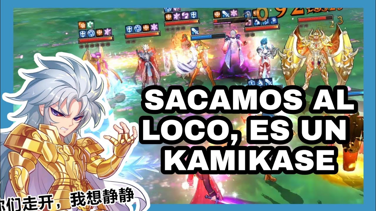 INTENTAMOS JUGAR CON EVIL SAGA / #saintseiya #awakening #havoss