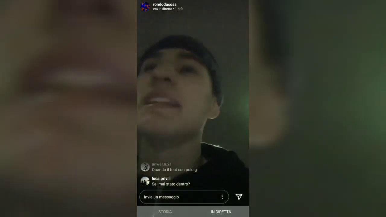 Rondo scappa dalla polizia