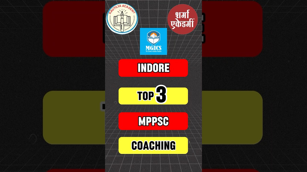 Top 3 MPPSC Coaching in Indore, Madhya Pradesh #coaching #CoachingKhojo