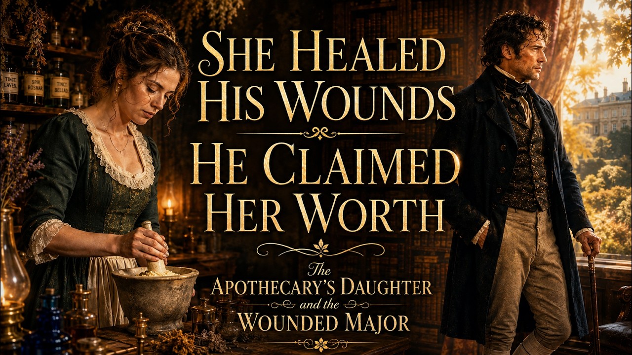 The Apothecary&rsquo;s Daughter Heals a Wounded Major&rsquo;s Heart | Clean Regency Romance Love Story Audiobook