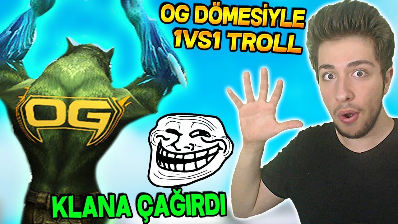 ÖNCE 1VS1 ÇAĞIRDIM SONRA GELENLERİ OG İLE TROLLEYİP KAÇIRDIM !! KLANA ÇAĞIRDILAR - WOLFTEAM