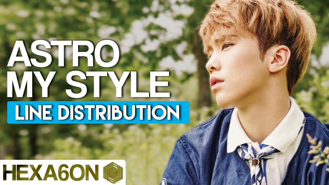 ASTRO - My Style Line Distribution (Color Coded)