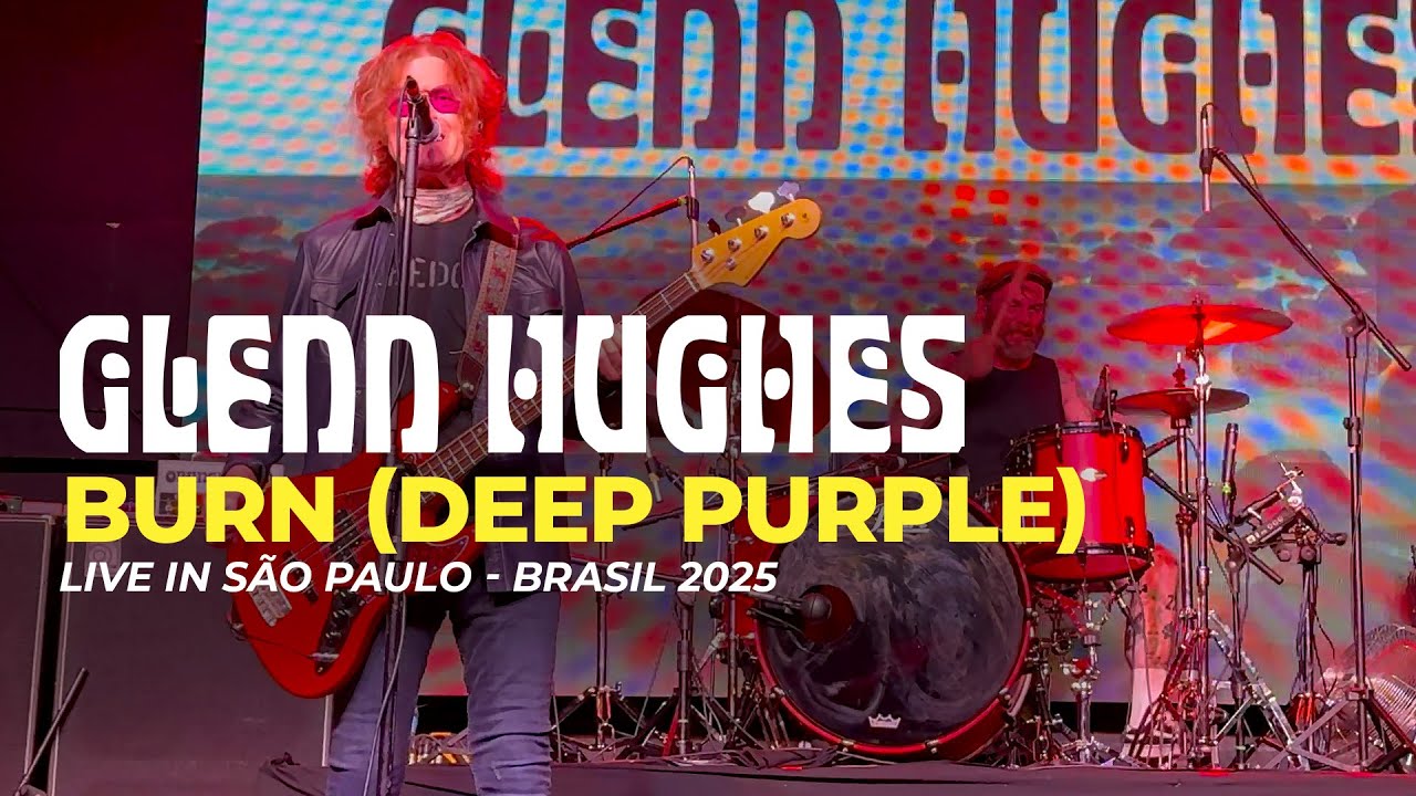 GLENN HUGHES | Burn (Deep Purple) | Live in São Paulo 2025 | 4K Video | #glennhughes #thevoiceofrock