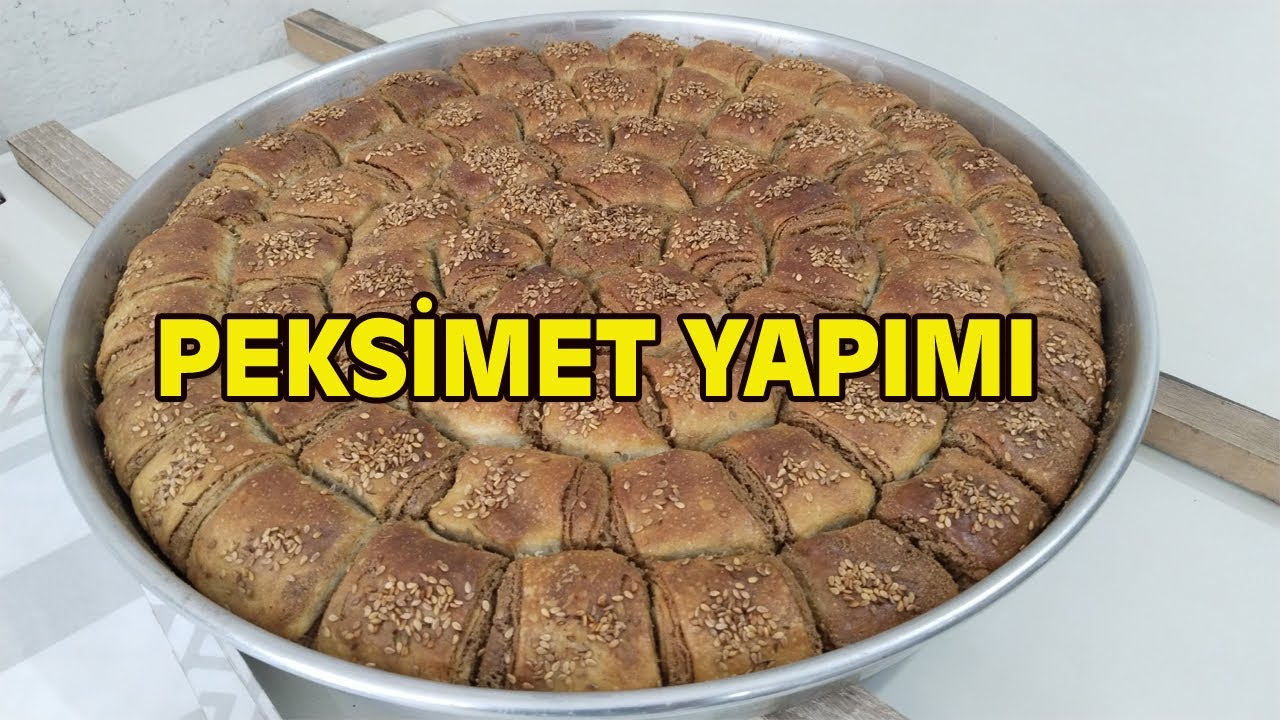 Haşaş ve hamurun birleşimiyle peksimet yapımı | Uşak peksimet | Sokak yemekleri #peksimet