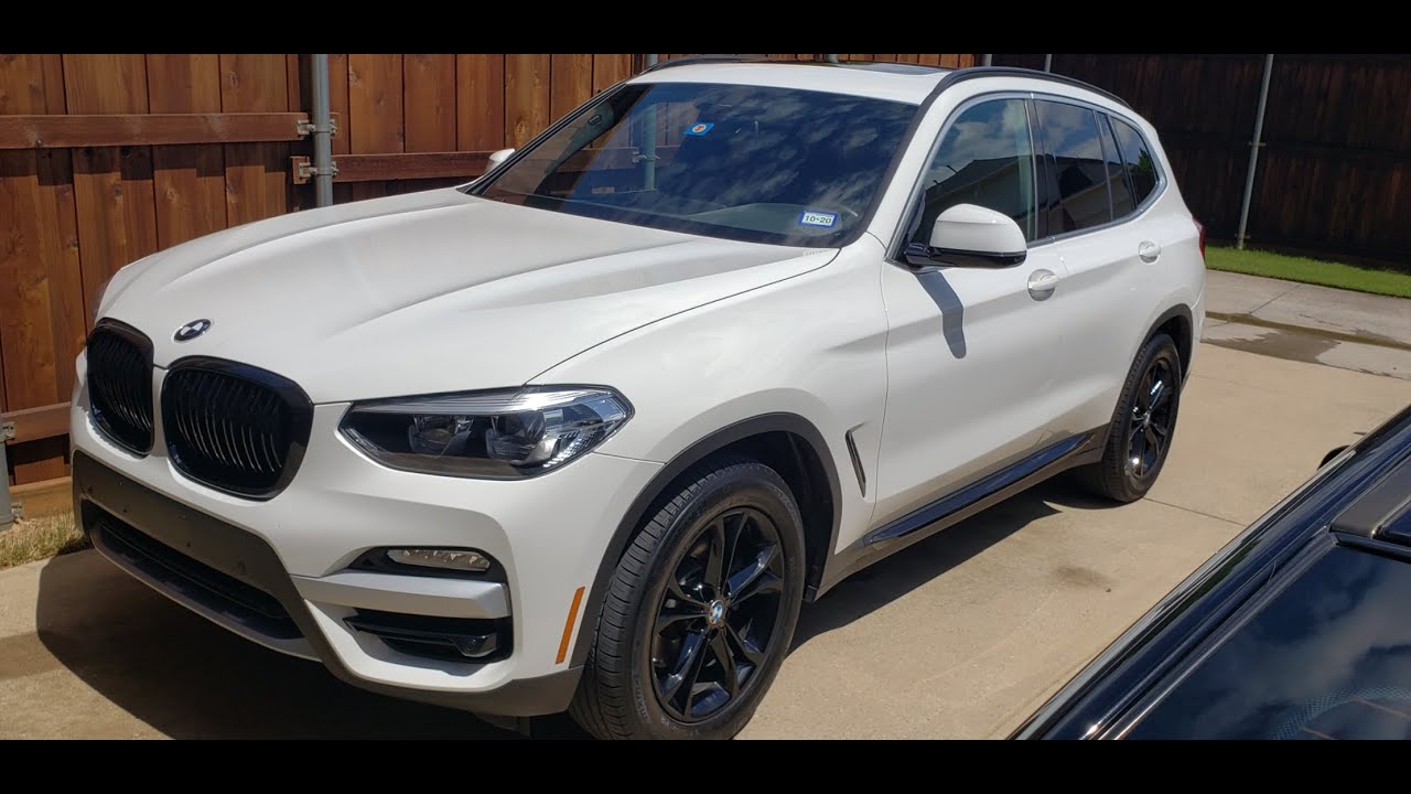Removing and Wrapping Side Rocker Panel BMW X3 GLOSS BLACK 2019 2020