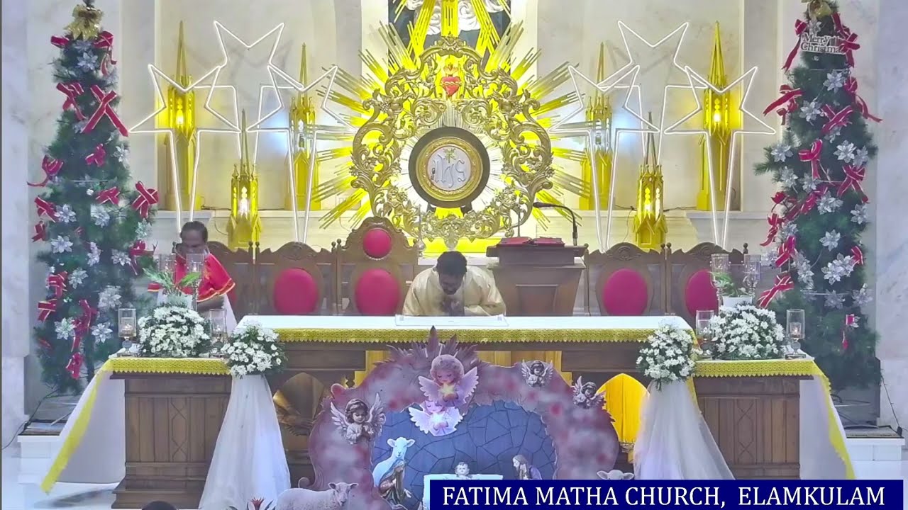 03 Jan 2026 || HOLYMASS - ദിവ്യബലി || FATIMA MATHA CHURCH, ELAMKULAM 6:00 PM