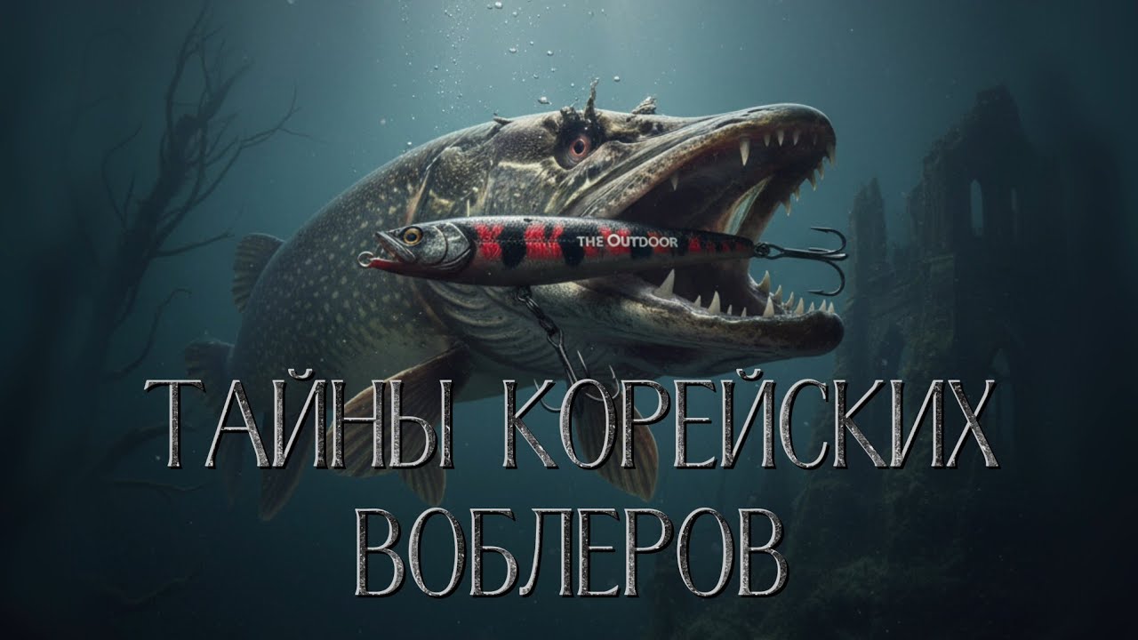 Воблеры, о которых ТЫ НЕ ЗНАЛ! КОРЕЙСКАЯ БОМБА 💣 The Outdoor 