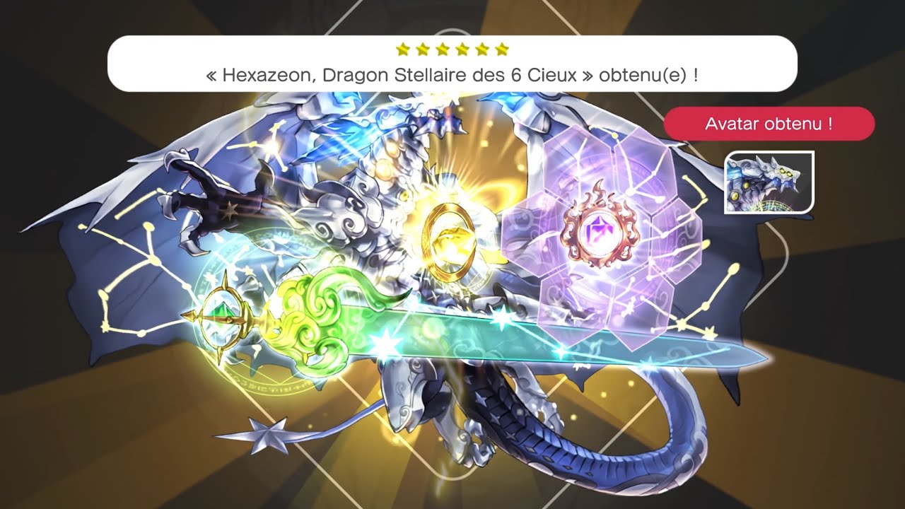 Puzzle & Dragons Story - Hexazeon Level Max 