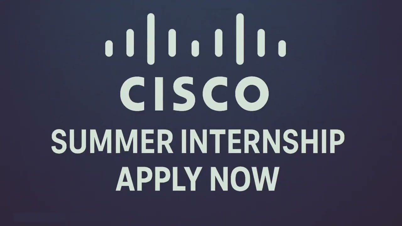 👉 Cisco Software Engineer Summer Internship 2027 | Complete Preparation Guide + Apply Link