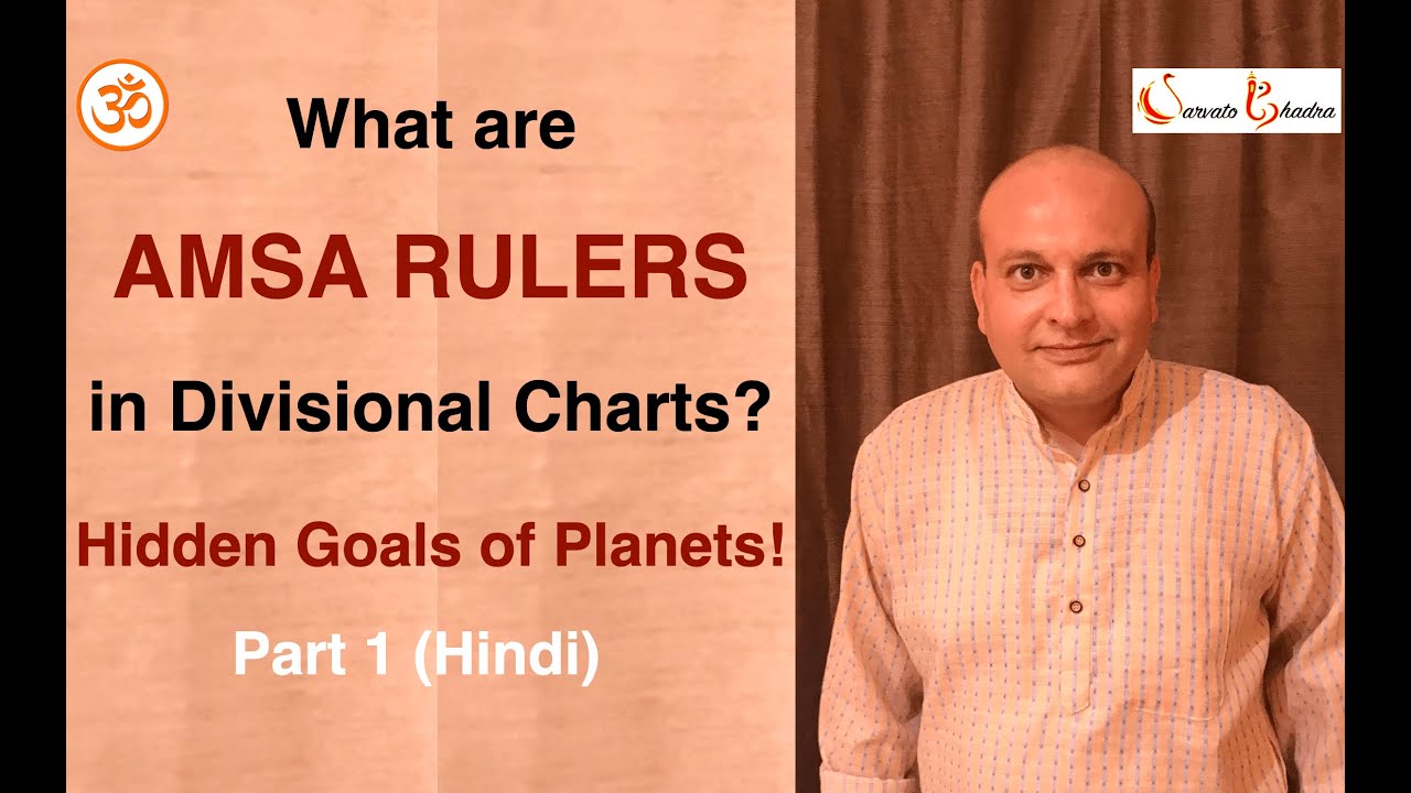 Amsa Rulers of Divisional Charts Part 1 (Hindi). The Hidden Goals of Planets!