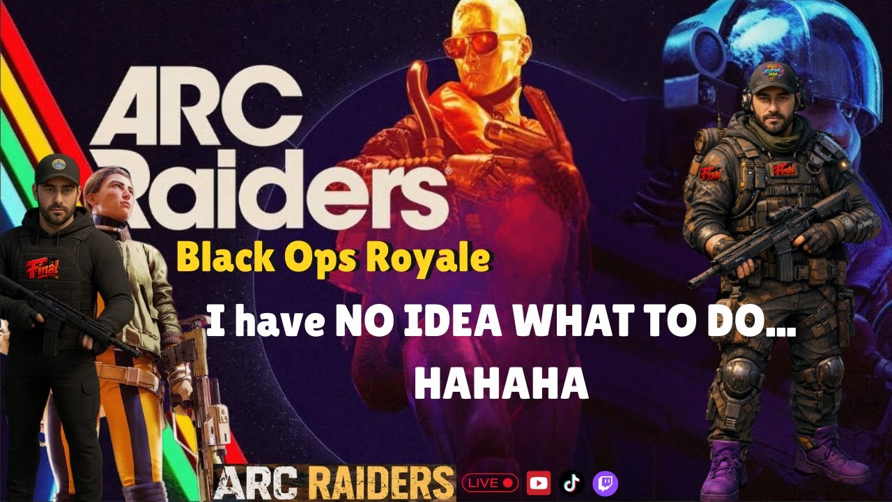 Arc Raiders and New Black ops Royale #Sponsorship !Dubby #OnceHuman