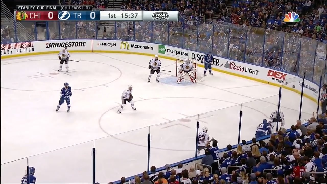 2015 Stanley Cup Final. Blackhawks vs Lightning. Game 2 highlights