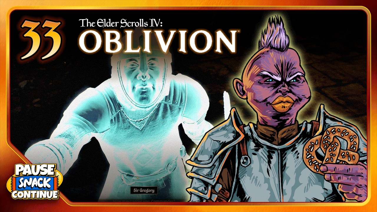 The Elder Scrolls IV: Oblivion – Ep. 33: Landing on Locked Knees | Pause Snack Continue
