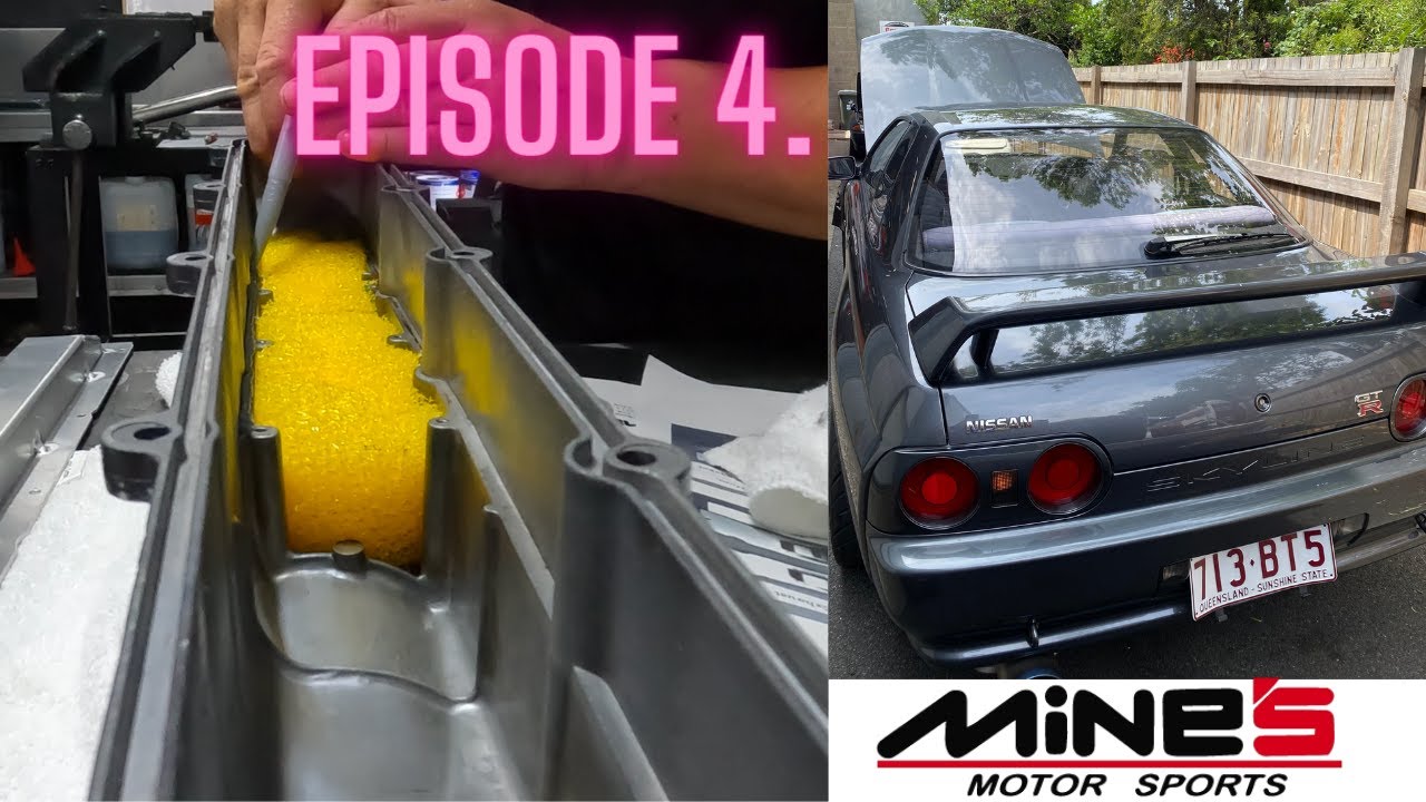 Installing Mines Motorsport Triple Baffle Kit - Nissan R32 GTR Skyline