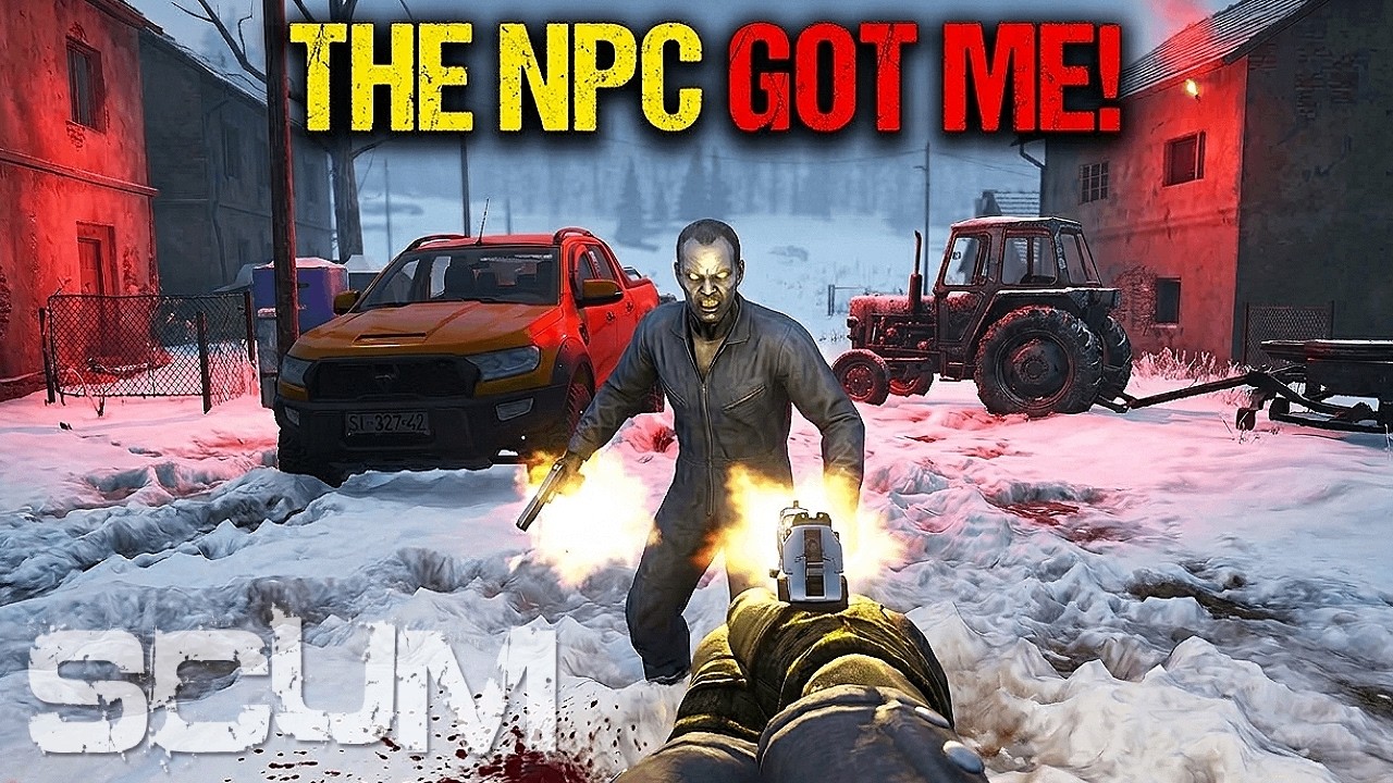 Got Hunted by an NPC...Here's What Happened - SCUM Survival S1 E11 Epic 4K - No Commentary