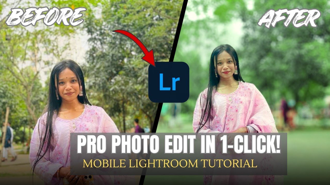 Lightroom Tutorials 🎨| How to blur background in Lightroom app | Lightroom app me background blur🪄