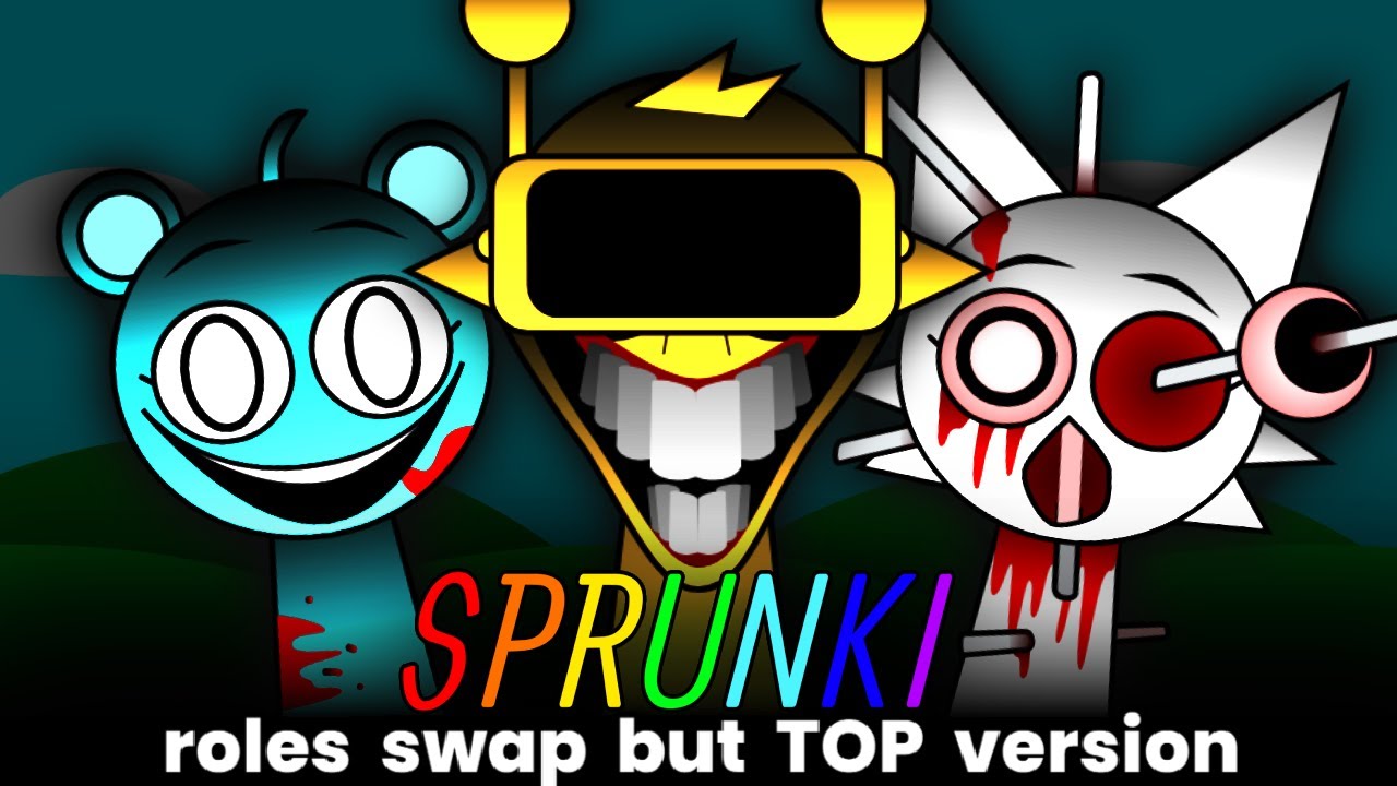 Sprunki ROLES SWAP But TOP Version!