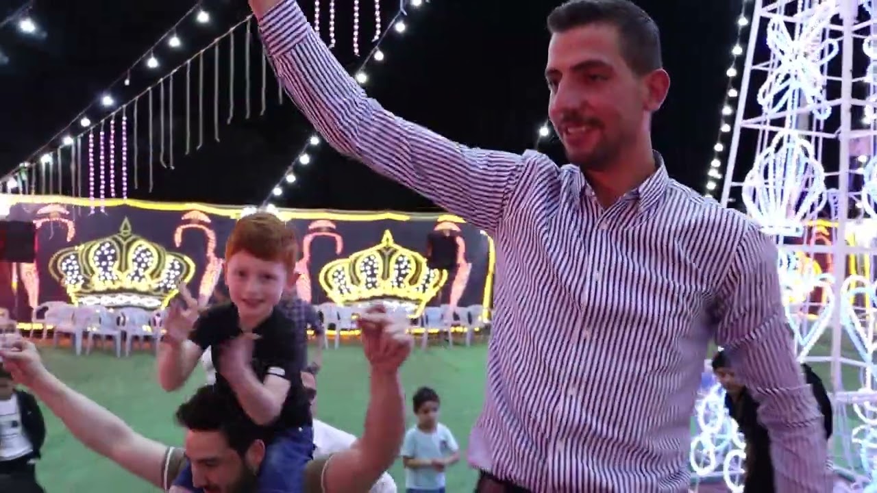 أفراح آل العكور/  العريس عبد الناصر محمد العكور /الفنان زكريا عياش# الجزء