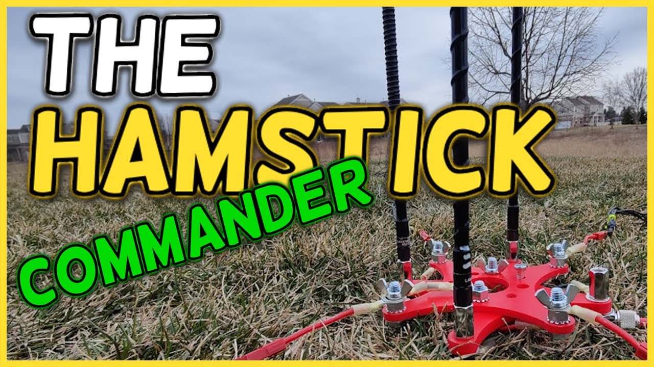 The HAMSTICK Commander - Build a Multiband Vertical Hamstick Antenna