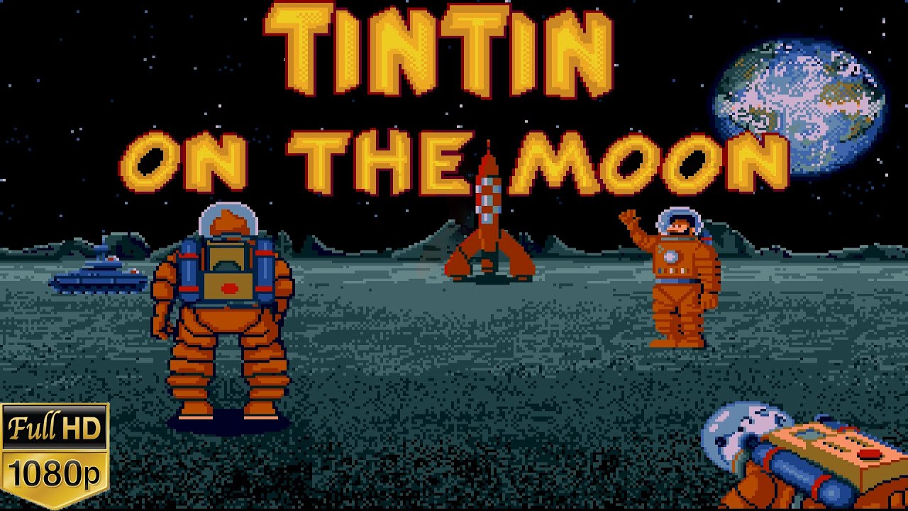 Tintin on the Moon - Amiga Walkthrough