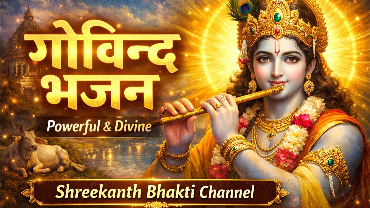 Govind Govind Hari Govind 🙏 | Powerful Govind Bhajan | Krishna Bhakti Se Man Ko Shanti