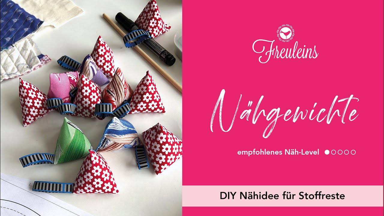DIY Geschenke, Nähgewichte selber machen