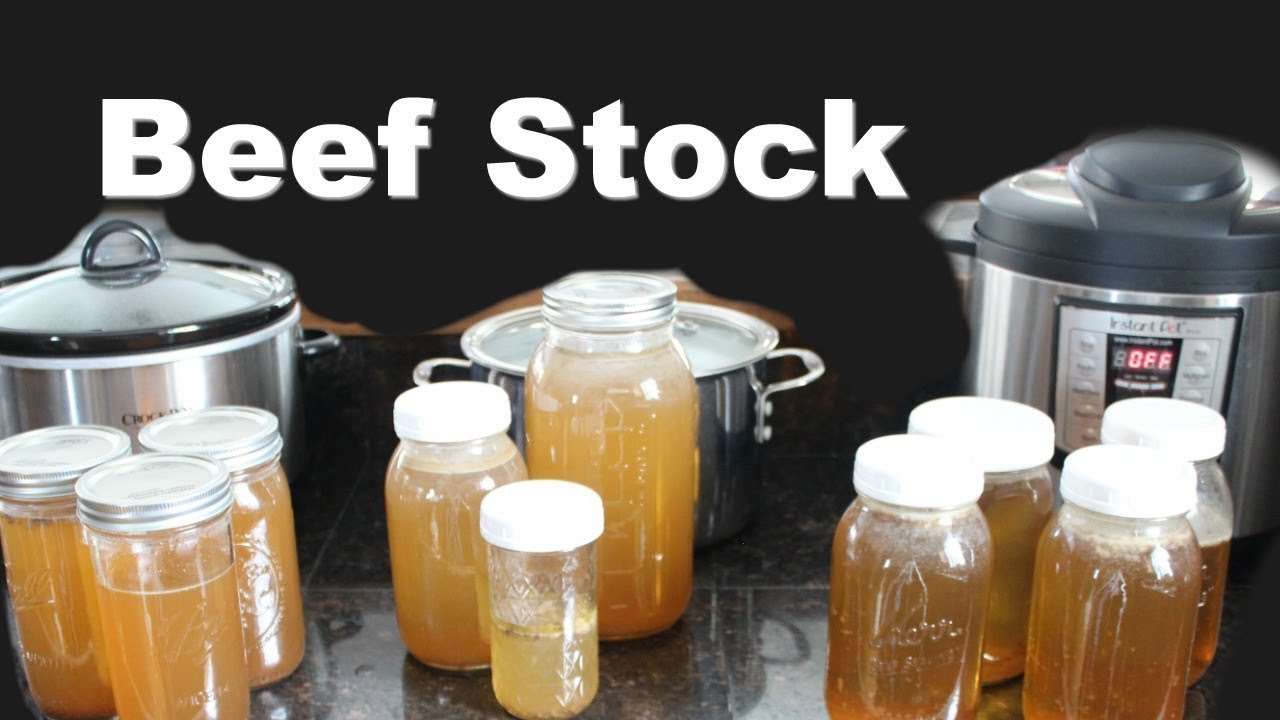 How to Make Beef Stock In Any Kitchen (Instant Pot, Slow Cooker, Stock Pot)