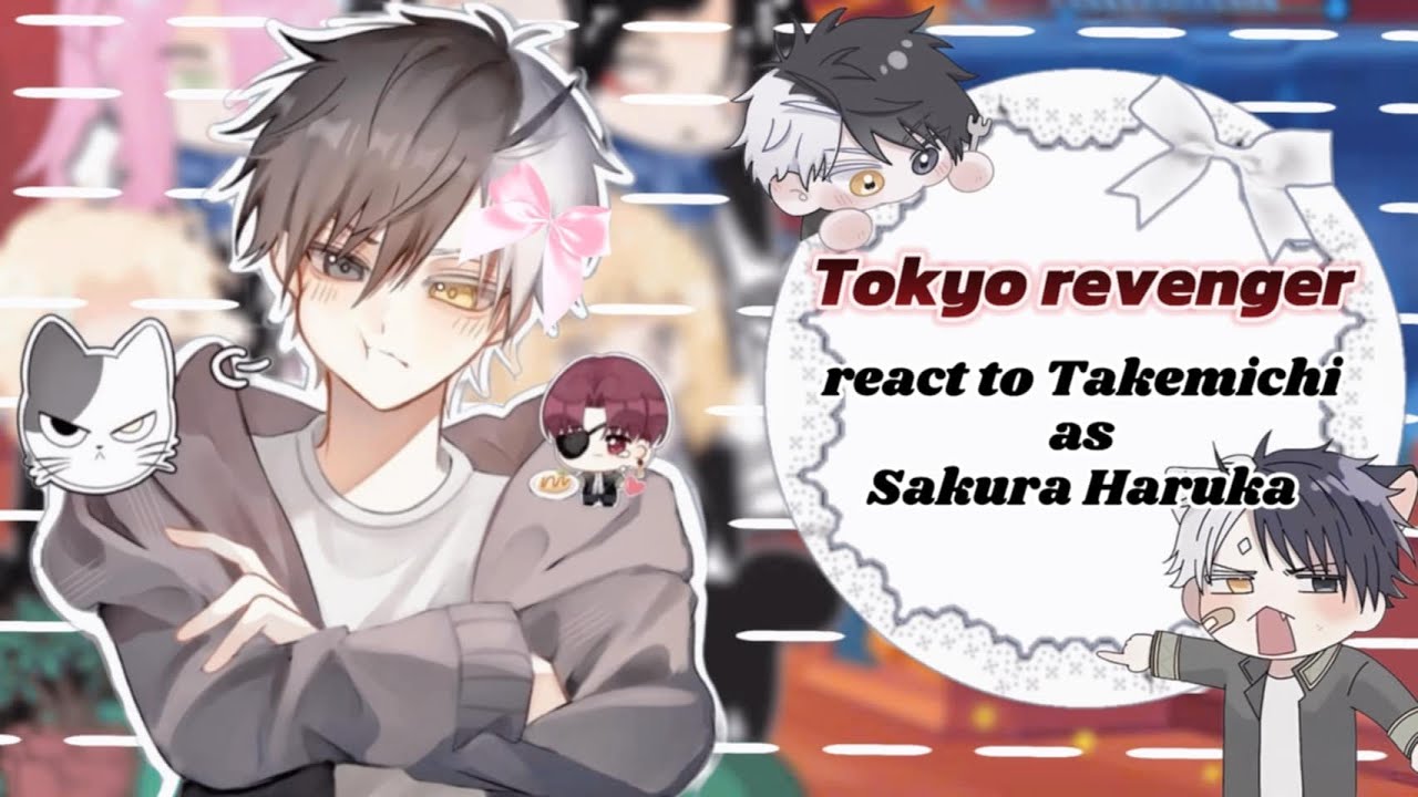 Tokyo revengers react to Takemichi as Sakura Haruka