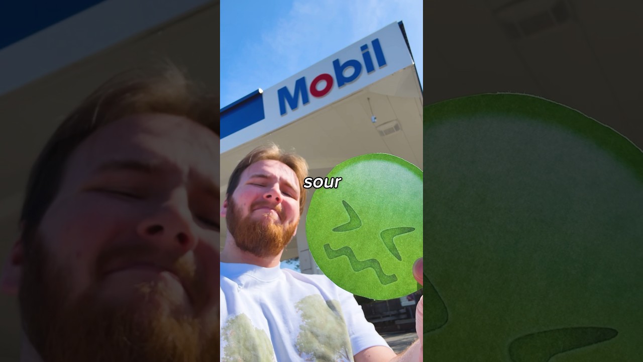 Which Gas Station Has the Most Sour Item?