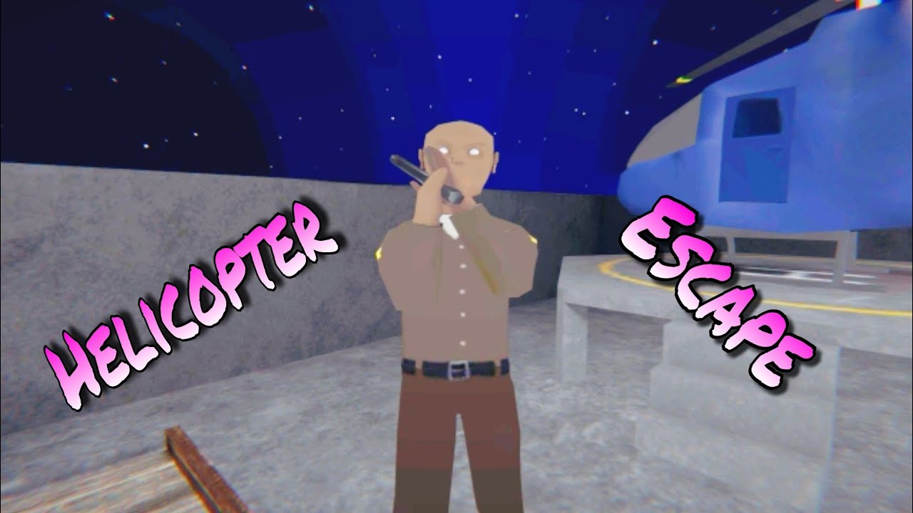 Helicopter Escape But In Evil Officer