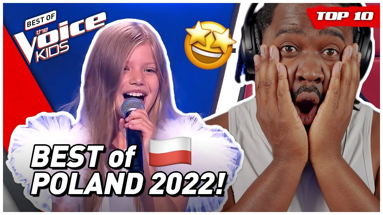 BEST BLIND AUDITIONS of The Voice Kids POLAND 2022 | Top 10 | REACTION!!!