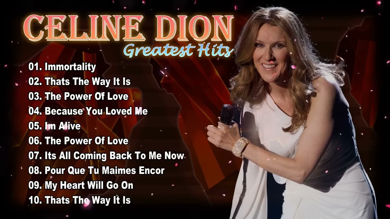 Celine Dion Best Of 2025 💿 Album Complet – Les Plus Belles Chansons | Greatest Hits Collection