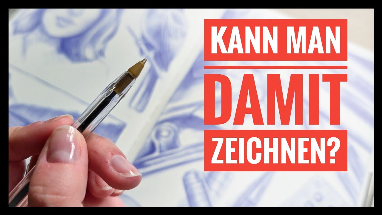 Mit einem Stift zeichnen? - Geht das?