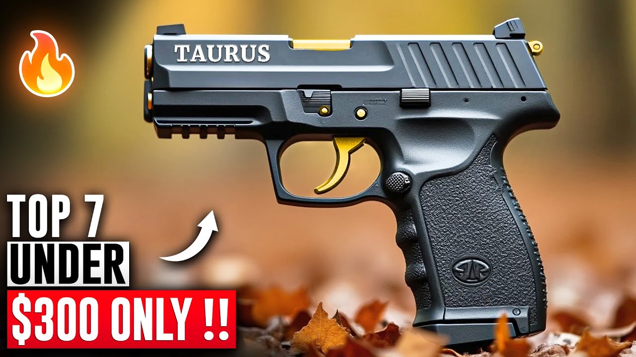 7 лучших пистолетов до 300 долларов в 2025 году — низкая цена, большая мощность!