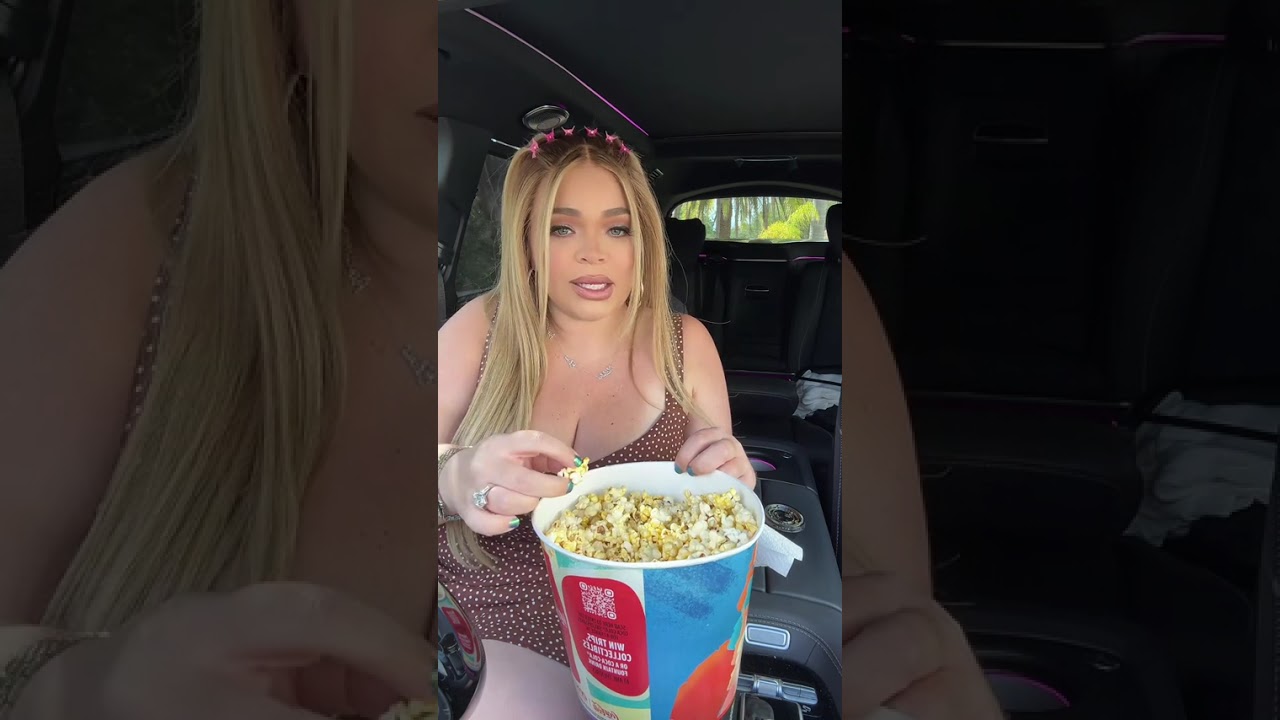 Easy Chocolate Popcorn at Home | Trisha Paytas