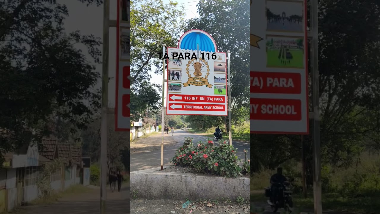 ✨TA PARA 116 Nashik Devlali Camp 🪖
