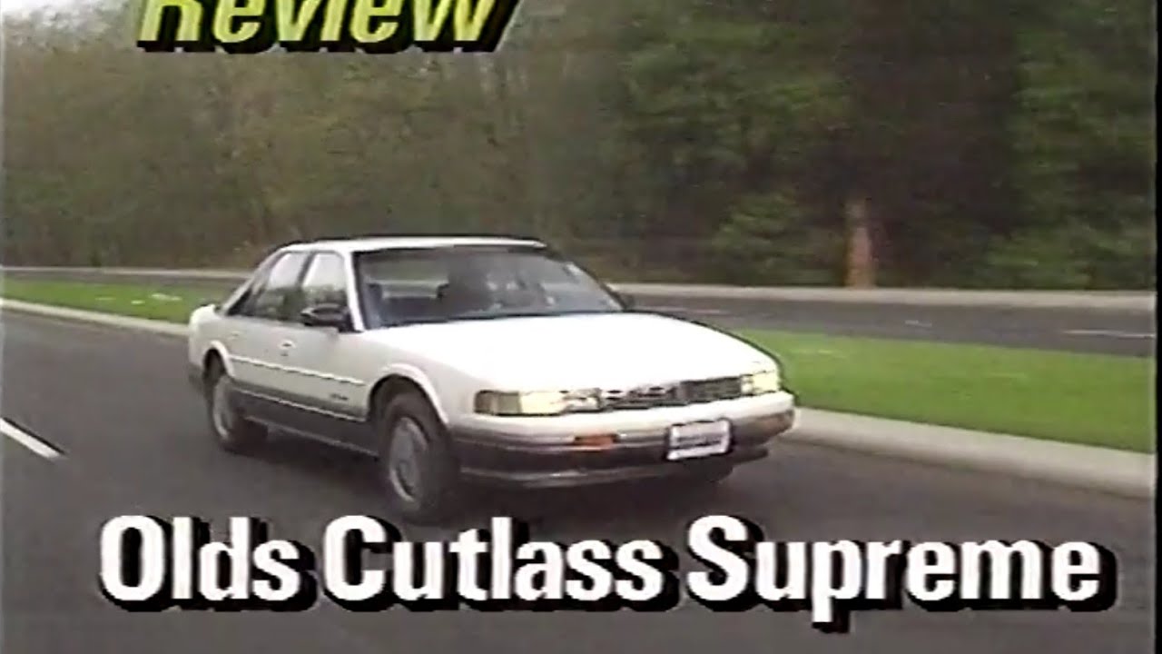 1990 Oldsmobile Cutlass Supreme Sedan (W-Body/GM10) - Driver's Seat Retro