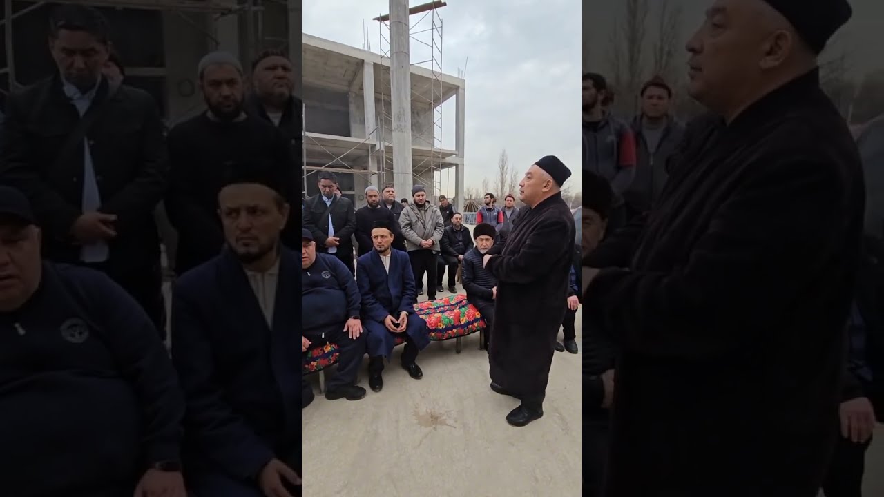 Камолиддин Ориф ал-Бухорий жомъе масжидига биринчи ғишт қуйиш маросими