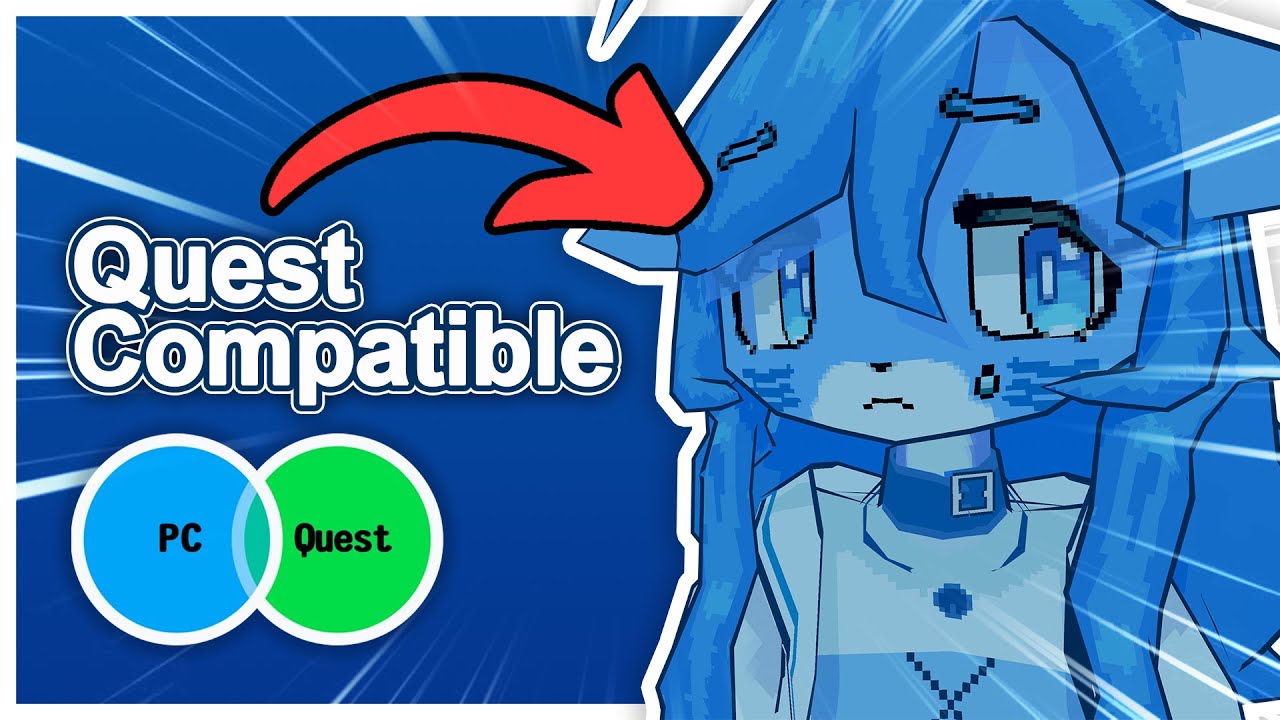 How to Make Your Avatar Quest Compatible | VRChat Tutorial