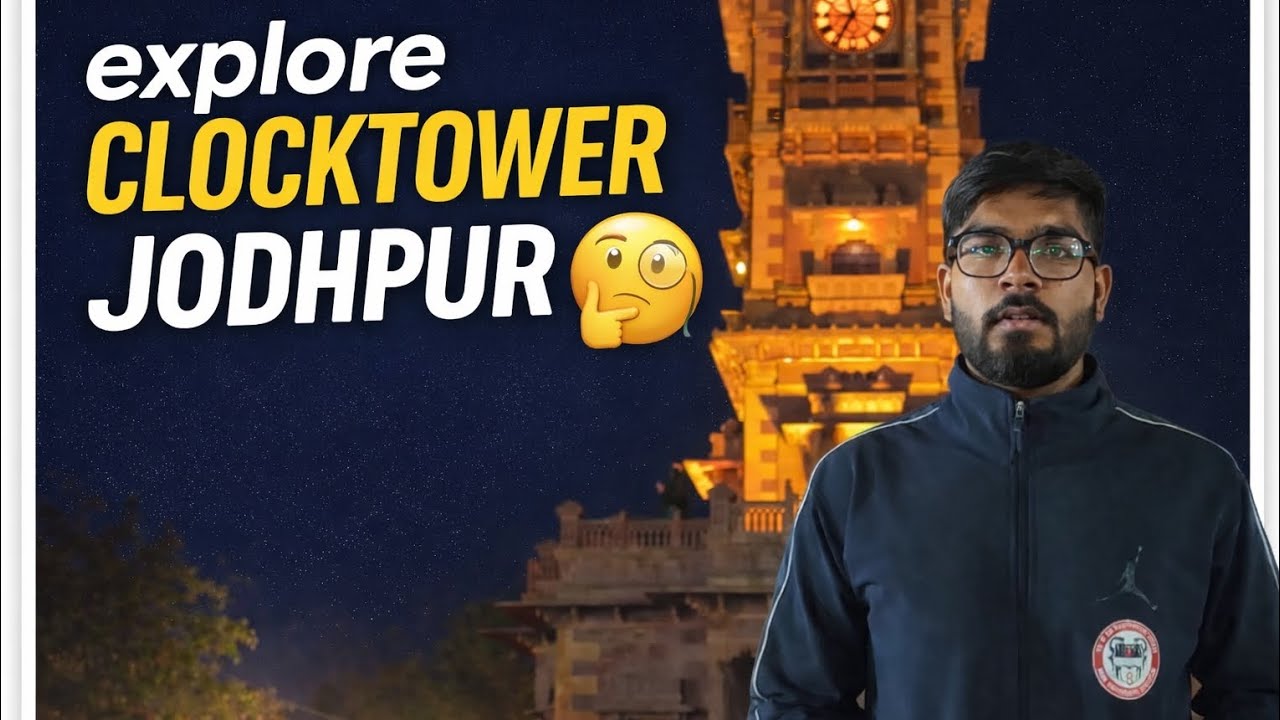 Clocktower Jodhpur 🧐#video#viral#explor