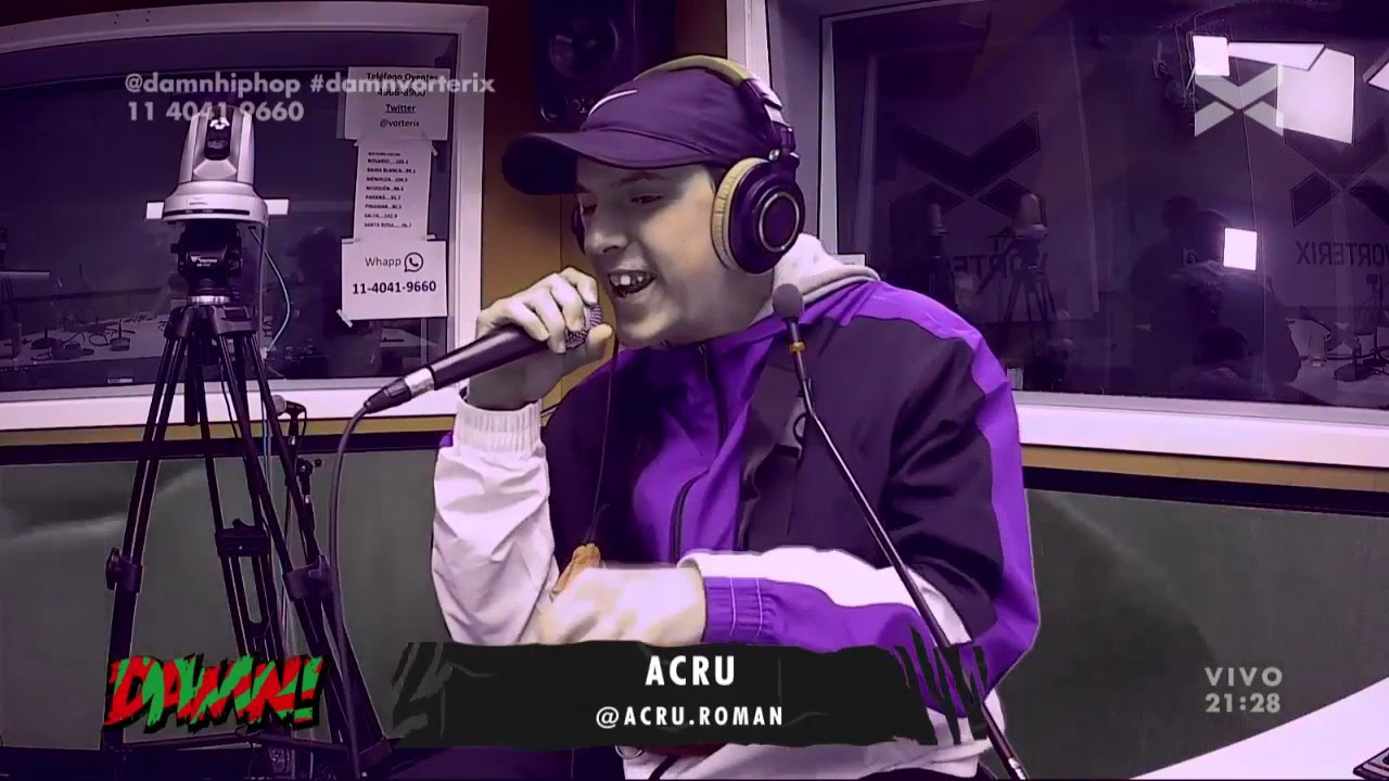 EL MEJOR FREESTYLE DE  ACRU en DAMN  2019