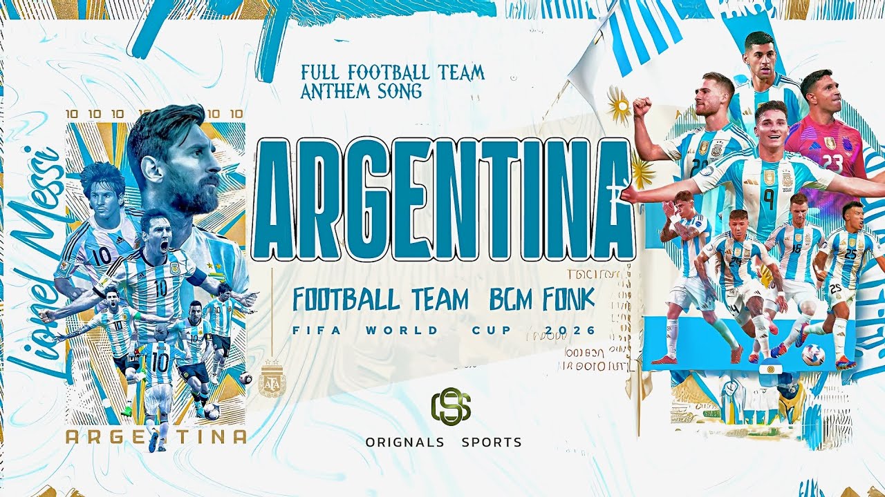 Argentina FIFA world cup 2026 🇦🇷 | vamos argentina | Argentina phunk song | viral phonk MESSI !