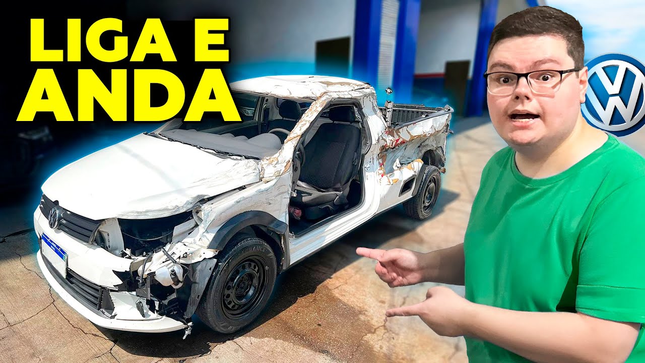 ESSA LOJA VENDE CARROS BATIDOS: LIGA e FUNCIONA!