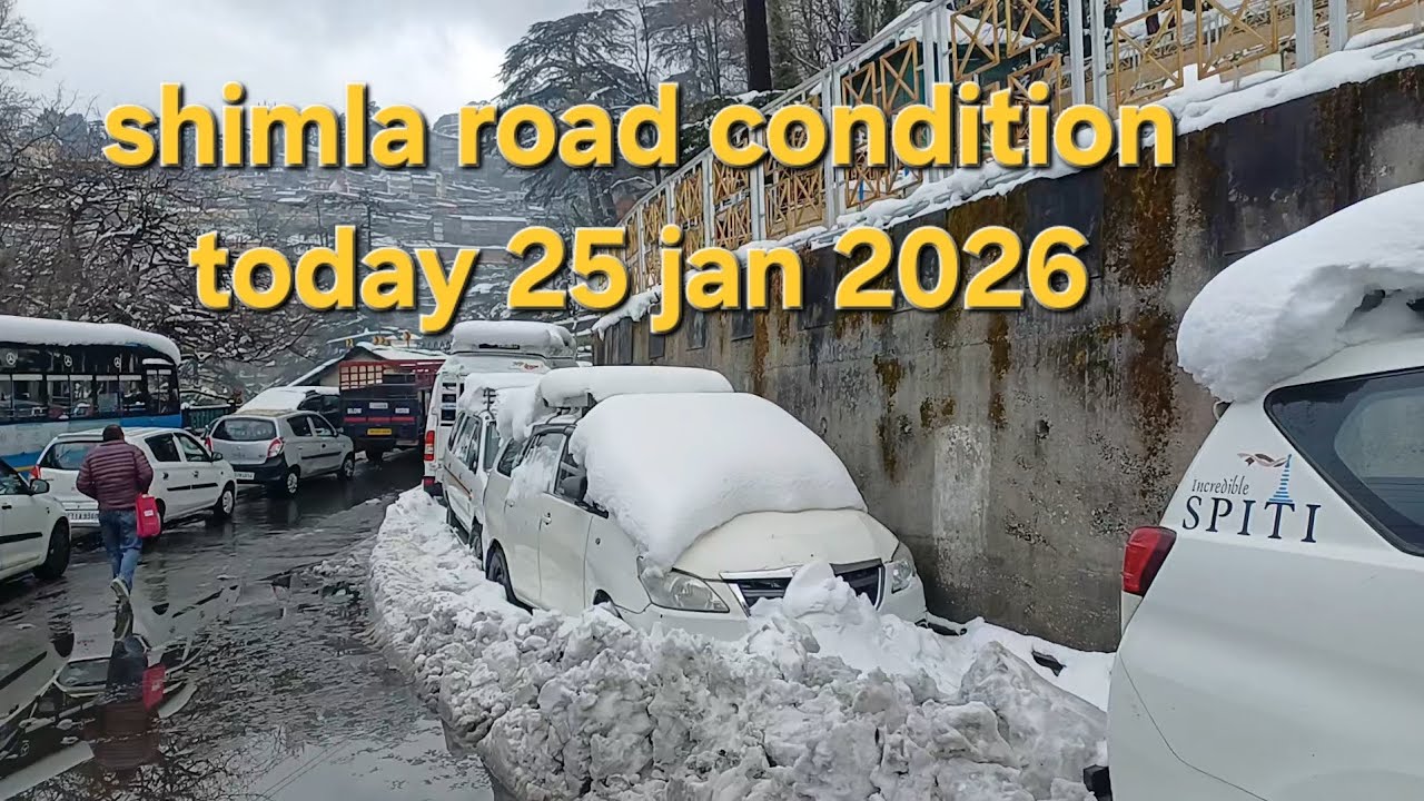 shimla road condition 