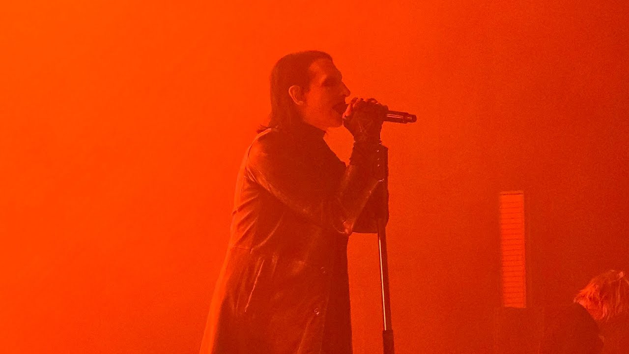 MARILYN MANSON - Angel With The Scabbed Wings ●31 October 2025📍BIC, Bournemouth,England