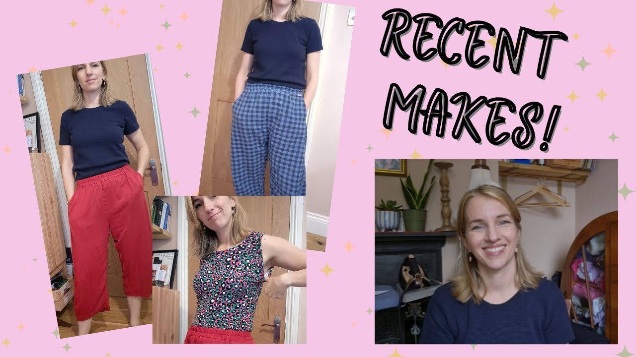Recent makes! | Bob pants | Trudy turtle neck hack | sew fruity missed makes!