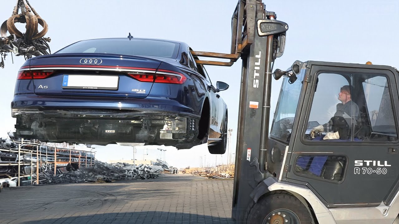 Inside Audi’s Massive European Recycling Plant