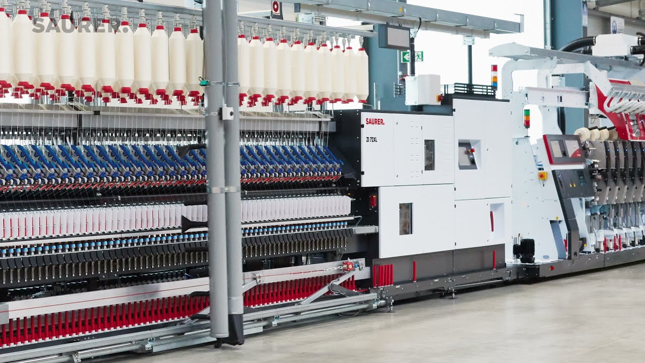 Create perfect ring yarns. The modular ring spinning all-rounder. Saurer ZR 72XL/ZI 72XL