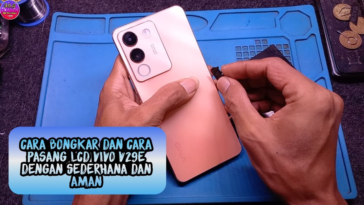 Cara Bongkar Dan Cara Pasang Lcd Vivo V29e Dengan Sederhana Dan Aman‼️