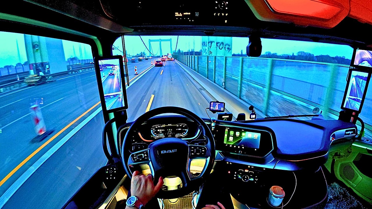 Trucking across Europe: Netherlands to Poland via Germany | POV 4K 60fps | 1300km (808 miles)